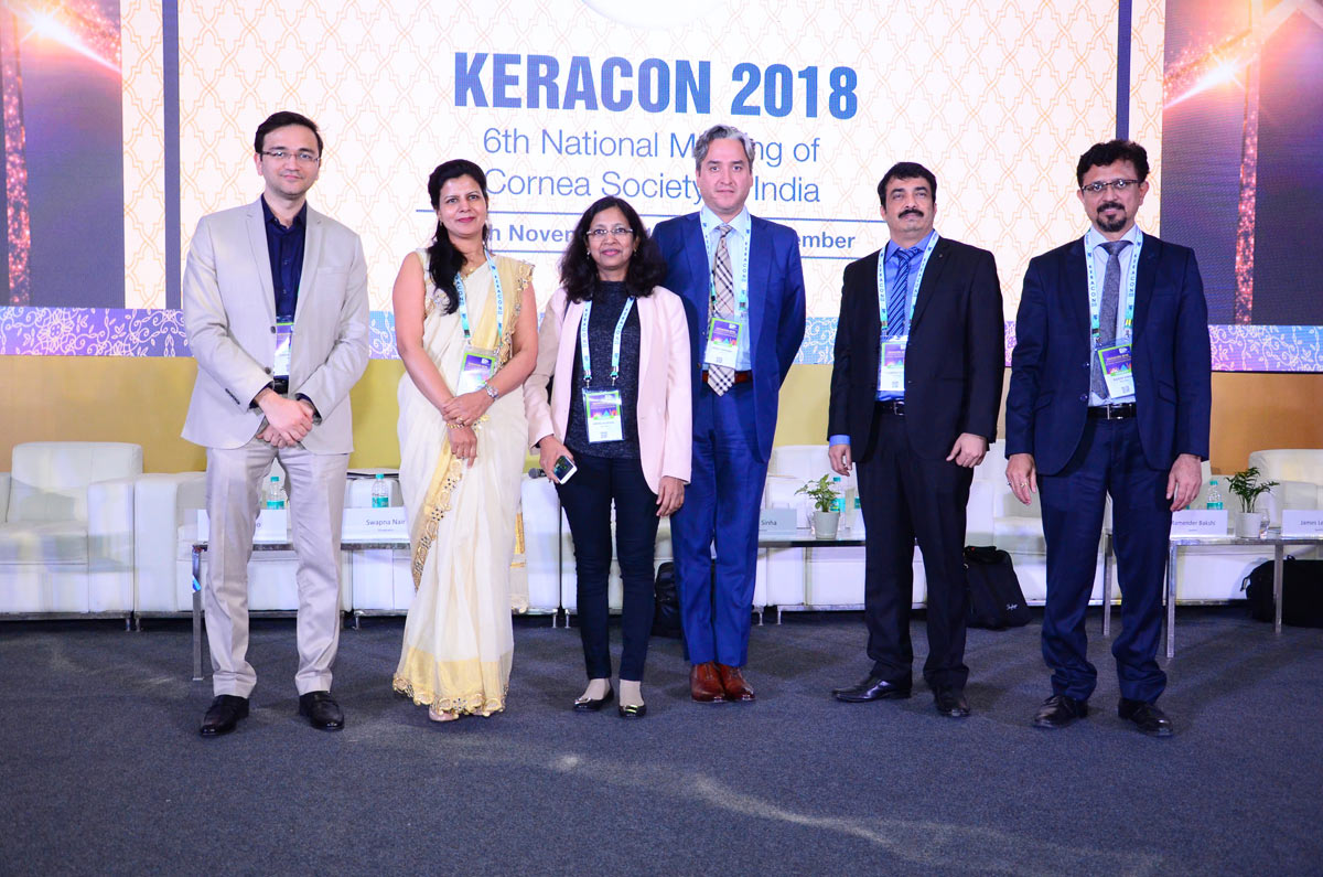Faculty talk at national cornea society conference Keracon 2018 30 Nov to 1 Dec

