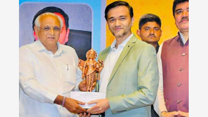 Honoured with the Dhanwantri Award 2025 by the Hon’ble CM of Gujarat