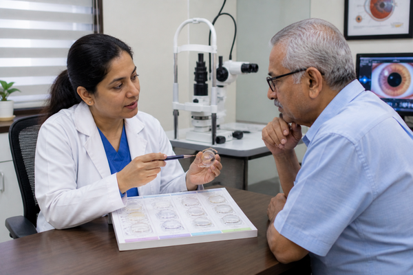 group insurance cataract Mumbai lens cost